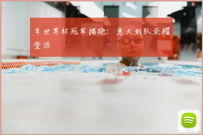 年世界杯冠军揭晓：意大利队荣耀登顶