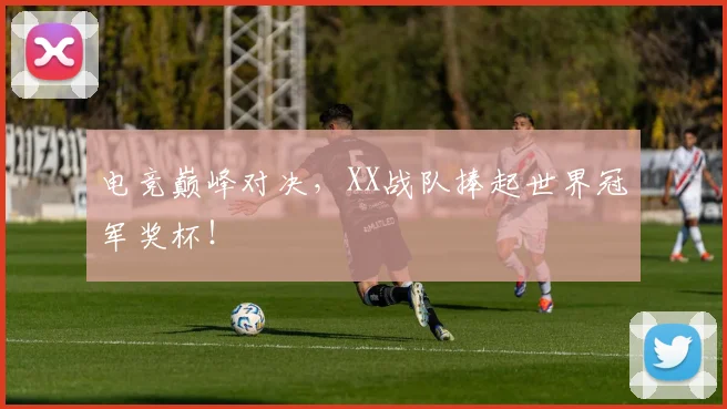 电竞巅峰对决,XX战队捧起世界冠军奖杯!